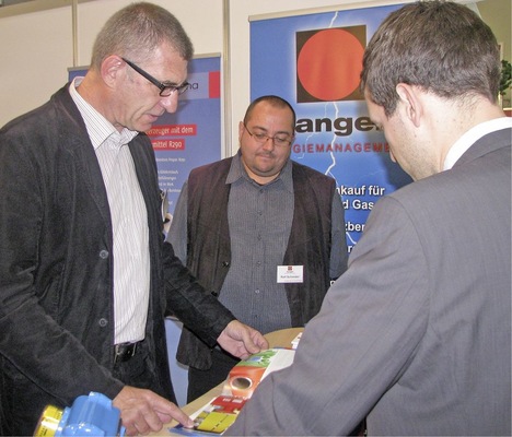 Burkhard Dunst (Frigoteam) im Kundengespräch
