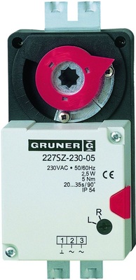 Wegen seines verbesserten Getriebes ermöglicht der Stellantrieb das Öffnen 
oder Schließen der Lüftungsklappen in 20 statt der bisher üblichen 90 
Sekunden. Der robuste Motor hat eine Lebensdauer von 100000 Zyklen.
