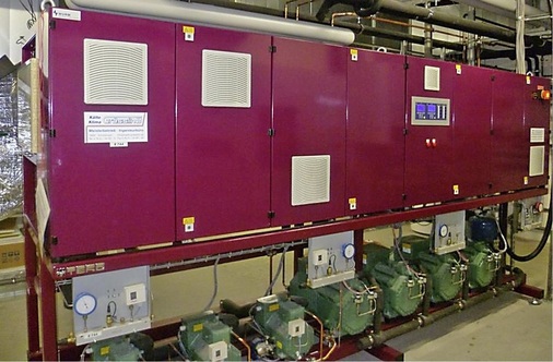 Nach ausführlicher Prüfung entschied sich der Marktinhaber Hieber für eine 
transkritische CO2-Kälteanlage.
