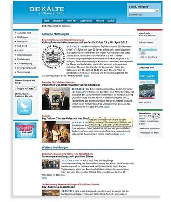 Vorsprung durch Wissen die ideale Ergänzung zur monatlichen KK: ➔ 
www.diekaelte.de Es tut sich was, schauen Sie öfter mal rein.
