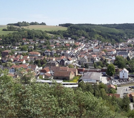 der pfälzischen Statd Lauterecken.
