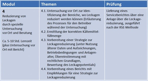 Tabelle 4: E-Learning-Modul 4
