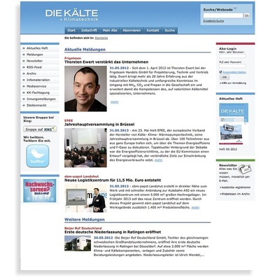 Vorsprung durch Wissen die ideale Ergänzung zur monatlichen KK:
➔ www.diekaelte.de
Es tut sich was, schauen Sie öfter mal rein.
