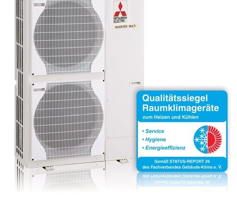 Auch beim Qualitätslabel des FGK können ausschließlich Raumklimageräte 
mit einer Leistungsregelung durch einen Inverter die Kriterien erfüllen.
