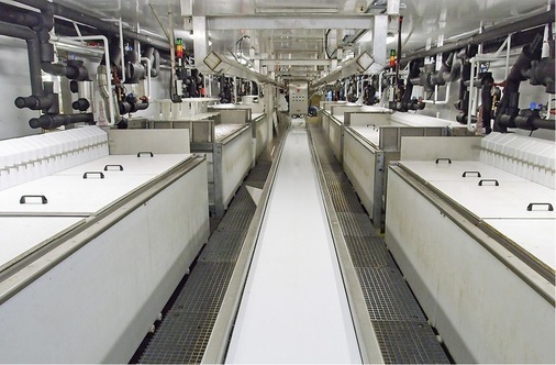 Wo früher eine Konservenlinie existierte, steht nun zusätzliche 
Gefrierkapazität für 120 Tonnen pro Tag zur Verfügung.
