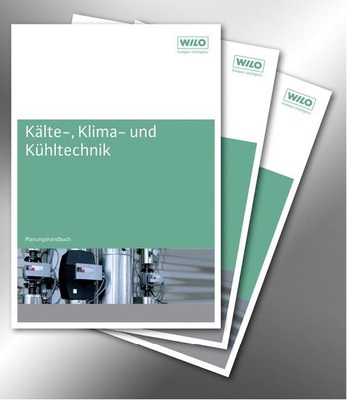 Das Wilo-Planungshandbuch „Kälte-, Klima- und Kühltechnik“ bietet dem 
Fachhandwerker umfangreiche Informationen zum Einsatz von Pumpen und 
Pumpensystemen in den verschiedensten Bereichen von Kälte- und 
Klimaanwendungen. Zusätzlich sind…
