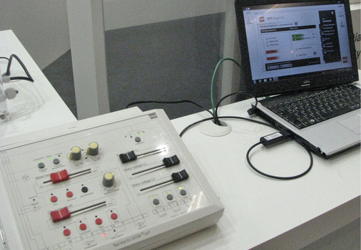 Kriwan- Simulationssystem zum Verdichterschutz am Messestand
