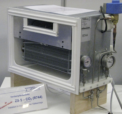 CO2-Verdampfersatz der Rochhausen Kältesysteme
