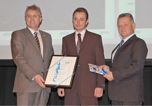 Der DKV-Studienpreis ging dieses Jahr an Jascha Rübeling von der Hochschule 
Karlsruhe Technik und Wirtschaft
