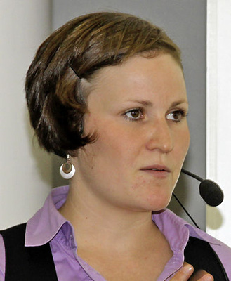 Hanna Mergner: „Unser Ziel ist, Stromgestehungskosten von etwa zehn 
Cent/kWh innerhalb einer Dekade zu erreichen.“
