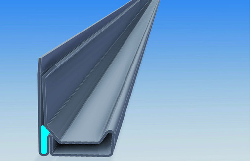 Hinsichtlich Temperaturbeständigkeit, Langlebigkeit, Dauerelastizität, 
Hygieneeigenschaften und ­Verarbeitbarkeit hat der Dichtstoff 
MEZ-Bluemastic-Gel bei der Profil- und Falzabdichtung Vorteile gegenüber 
Alternativen wie Butylen oder Acrylen.
