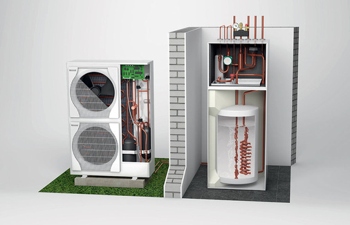 Statt eines On/Off-Betriebs mit 0 oder 100 Prozent Leistung ermöglichen 
Inverter-Wärmepumpen eine modulierende Leistungsabgabe.
