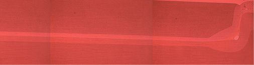 Die Klebung hier am Beispiel eines PVC-Muffenfittings ermöglicht eine 
homogene, stoffschlüssige Verbindung.
