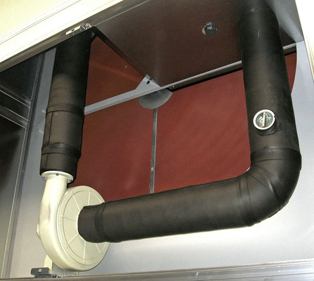 Das geschlossene Spülluftsystem PowerPurge zieht Energie aus dem Rotor und 
überführt sie in das Rotorsegment, das gerade wieder kalt in den 
Regenerationssektor eindreht.
