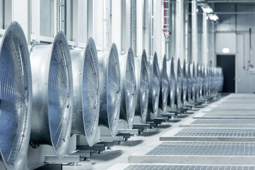 Abluftventilatoren mit Akustikdiffusor
