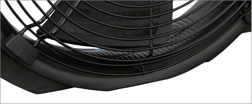 Bild 4: Integrierte Ablaufrinnen reduzieren Wasseransammlungen im Wandring, 
was die Gefahr des Festfrierens des Laufrads vermindert.
