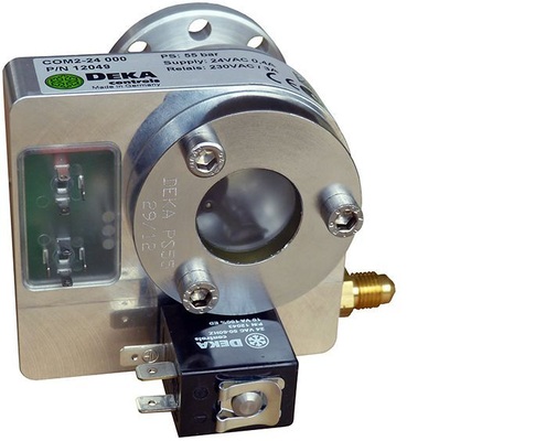 Bild 4: Elektronischer Ölspiegelregulator Deka Controls Typ COM2
