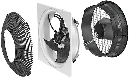 Bild 4: Der Diffusor reduziert die Geräuschentwicklung im mittleren 
Frequenzbereich. Er lässt sich mit dem Vorleitgitter kombinieren.
