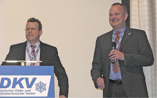 Eckhard Groll (links) und Jürgen Süß
