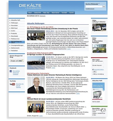 Vorsprung durch Wissen die ideale Ergänzung zur monatlichen KK:
www.diekaelte.de
Es tut sich was, schauen Sie öfter mal rein.
