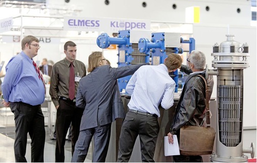 Wärmeübertrager sind Kernkomponenten der Fachmesse WTT-Expo.
