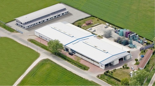 Das Gebäude der Firma Transpofix in Berching
