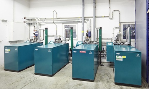 Die Blockheizkraftwerke, deren Abwärme genutzt wird
