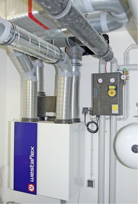 Bei einer Anlage zur Wohnungslüftung gilt das Zentralgerät als Schaltstelle 
für die Reinigung und Wärmerückgewinnung.
