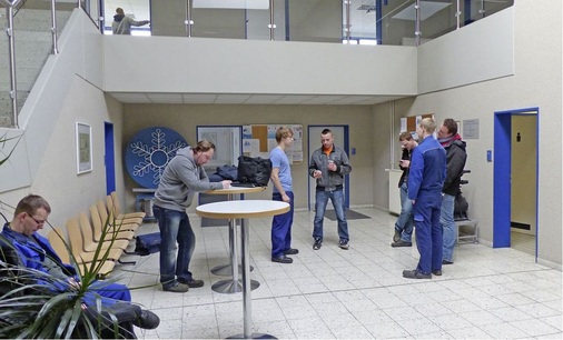 Das Warten auf die praktische Prüfung
