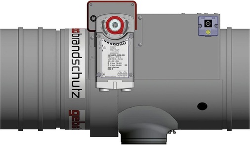 Die Stellantriebe ermöglichen ein motorisiertes Öffnen und Schließen der 
Klappen sowie eine Ansteuerung über die Gebäudeleittechnik.
