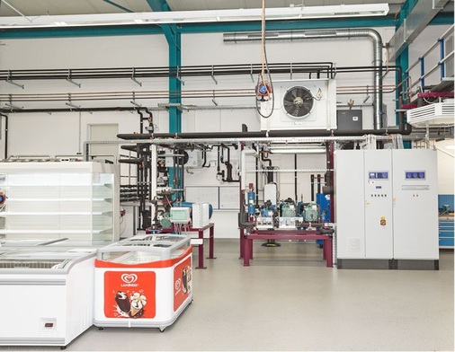 Das Schulungszentrum ist ein Abbild heutiger Supermärkte im Kleinen.
