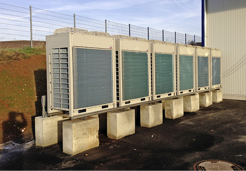 VRV-Chiller (Außeneinheiten)

