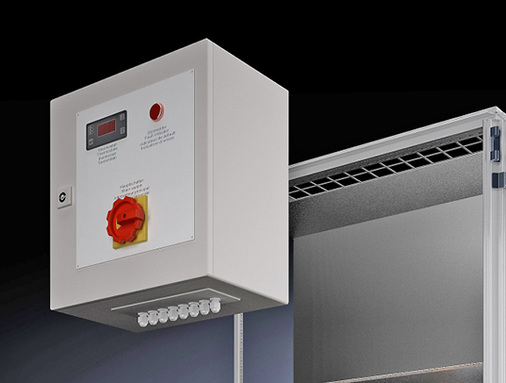 Das Steuermodul ist bifrequent (400 V/50 Hz und 460 V/60 Hz) 
ausgeführt, damit lassen sich die Chiller problemlos weltweit einsetzen.

