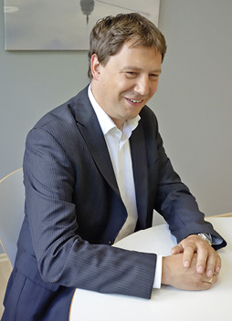 Jochen Eisenhofer zeigt sich zufrieden mit der Zusammenarbeit.

