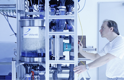 Wasser als Kältemittel – der eChiller macht es möglich.

