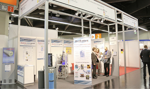 Junge und innovative Unternehmen aus Deutschland stellen sich auf einem 
Gemeinschaftsstand vor.

