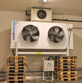 
Aufgestelltes Lüftungsgerät

