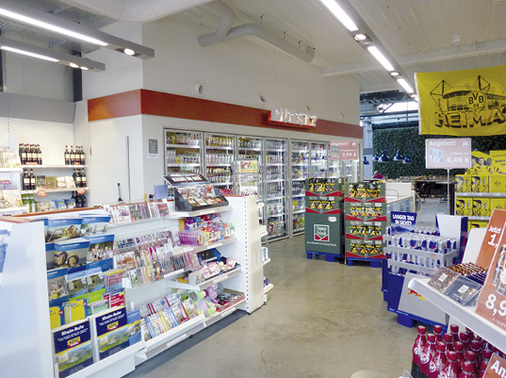 Bild 3: Klimatisierter Shop-Bereich

