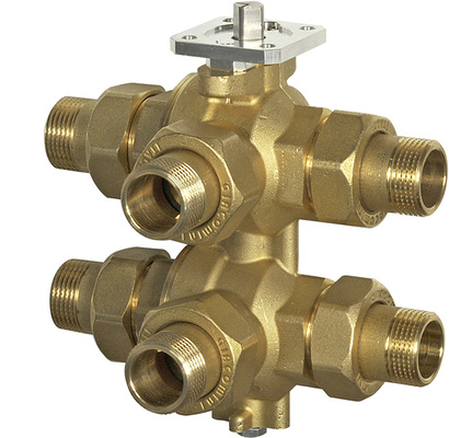 Dieses 6-Wege-Zonenventil kann bis zu vier Einzelventile ersetzen. Damit ist 
es möglich, einfach zwischen zwei Versorgungsquellen hin und her zu 
schalten.

