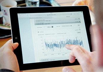 
Siemens zeigt die Webtools Synco IC und Climatix IC für die Fernwartung von 
HLK-Anlagen.

