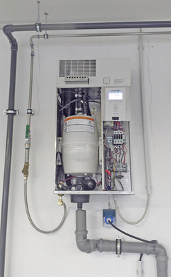 Befeuchter XT im geöffneten Zustand

