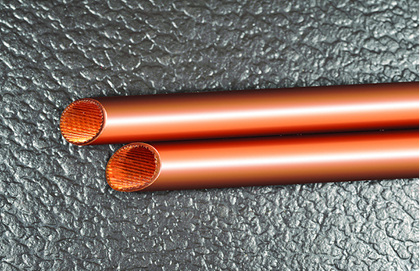 
Bild 1: Innenberippte Kupferrohre mit kleinem Durchmesser

 - © Bilder: Heat Transfer Technologies LLC

