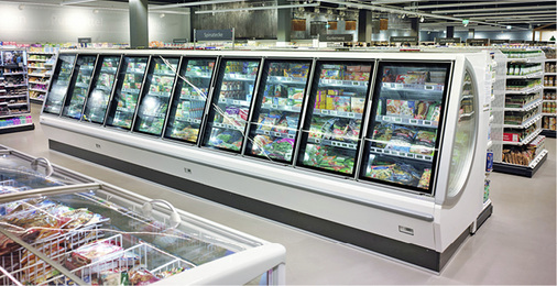 
Der Tiefkühlschrank Iconic von Viessmann macht den Einkauf zum bequemen 
Erlebnis.

 - © Bilder: Viessmann Kühlsysteme


