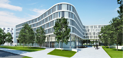 Ansicht des Bürokomplexes arabeska

