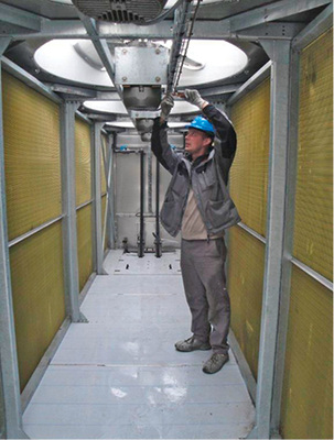 TOPAZ Trockenkühler mit adiabatischer Vorkühlung

