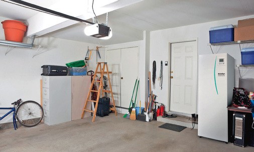 Das Innengerät wird in der Sanierung seinen Platz am Aufstellort des 
ehemaligen Wärmeerzeugers finden.
