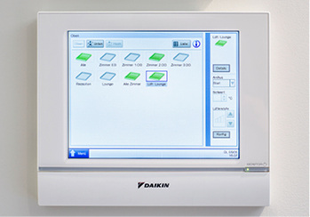 Der intelligent Touch Manager bietet eine übersichtliche und intuitive 
Benutzeroberfläche.

