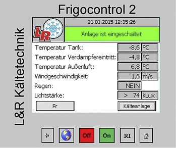 
Die Meteo-Steuerung – Steuerungs-Panel-Startbild


