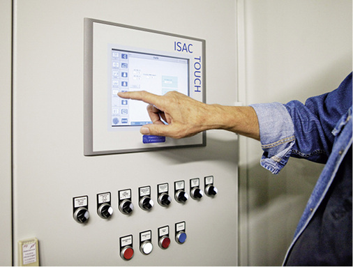 Anlagenregelung per Touchscreen

