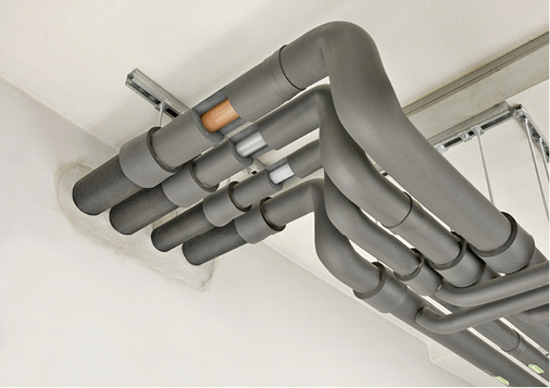 Da das Rohrabschottungssystem für fast alle Rohrleitungsarten und Medien 
einsetzbar ist, wird die Sicherheit für Planung und Ausführung erhöht.

